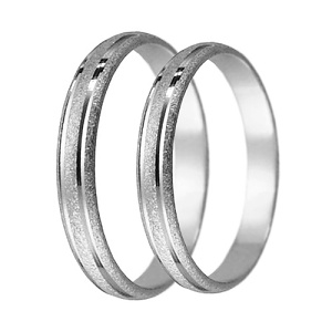Levné snubní prsteny pro oba LSP 1070