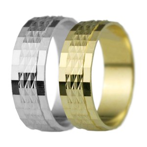 Zlaté snubní prsteny LSP 1287