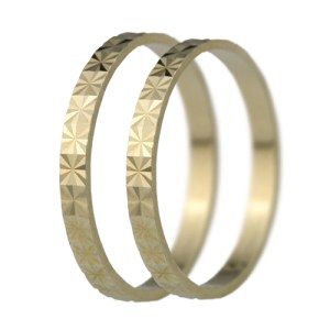 Levné snubní prsteny pro oba LSP 1330