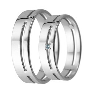 Levné snubní prsteny pro oba LSP 1500