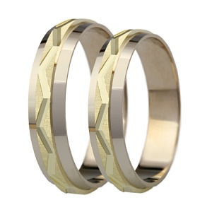 Levné snubní prsteny zlaté a stříbrné LSP 1594
