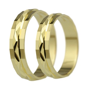 Levné snubní prsteny pro páry LSP 2206
