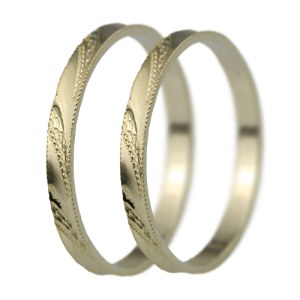 Nejlevnější zlaté snubní prsteny LSP 2402