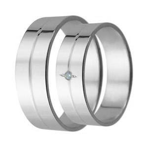 Zlaté levné snubní prsteny LSP 2889