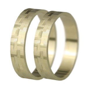 Levné snubní prsteny zlaté a stříbrné LSP 1677