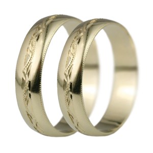Levné snubní prsteny pro oba LSP 1693