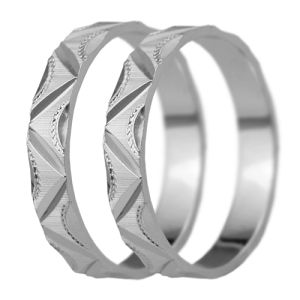 Levné snubní prsteny LSP 2308