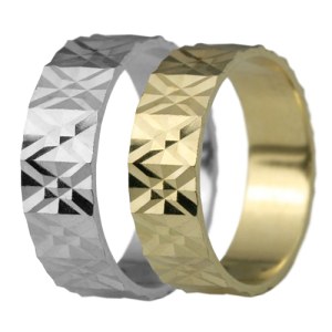 Zlaté snubní prsteny LSP 2963