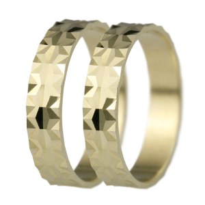 Levné snubní prsteny pro oba LSP 3078