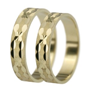 Levné snubní prsteny zlaté a stříbrné LSP 3080