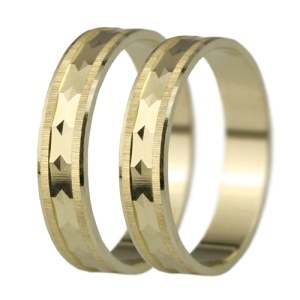 Levné snubní prsteny zlaté a stříbrné LSP 3087