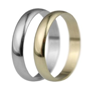 Levné snubní prsteny pro oba LSP 3093