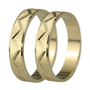 Levné snubní prsteny zlaté a stříbrné LSP 3108