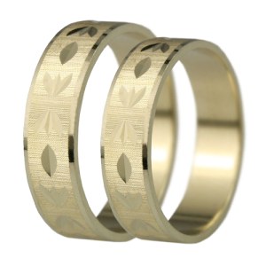 Levné snubní prsteny pro páry LSP 3115