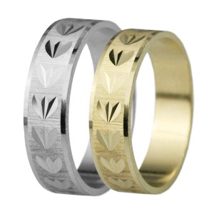 Levné snubní prsteny pro páry LSP 3148